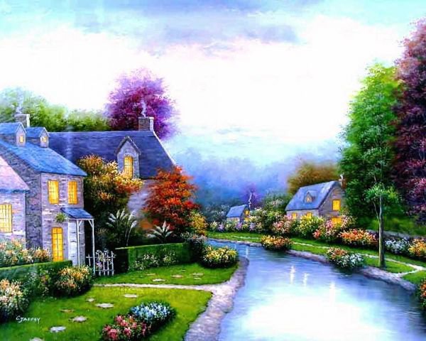 Городок - оригинал