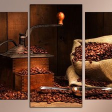 Схема вышивки «драгоценный кофе»