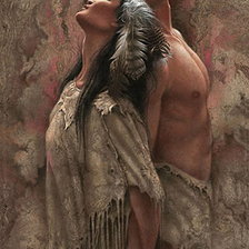 Схема вышивки «Пара1»