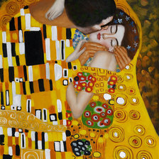 Схема вышивки «the kiss»