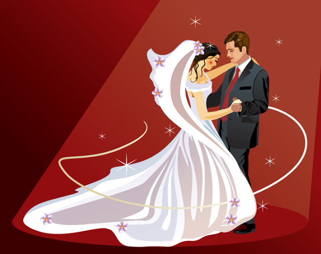 свадебный танец - свадебная атрибутика - оригинал