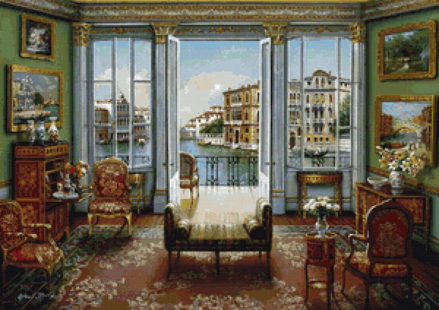 дом в венеции - комната, уют - предпросмотр