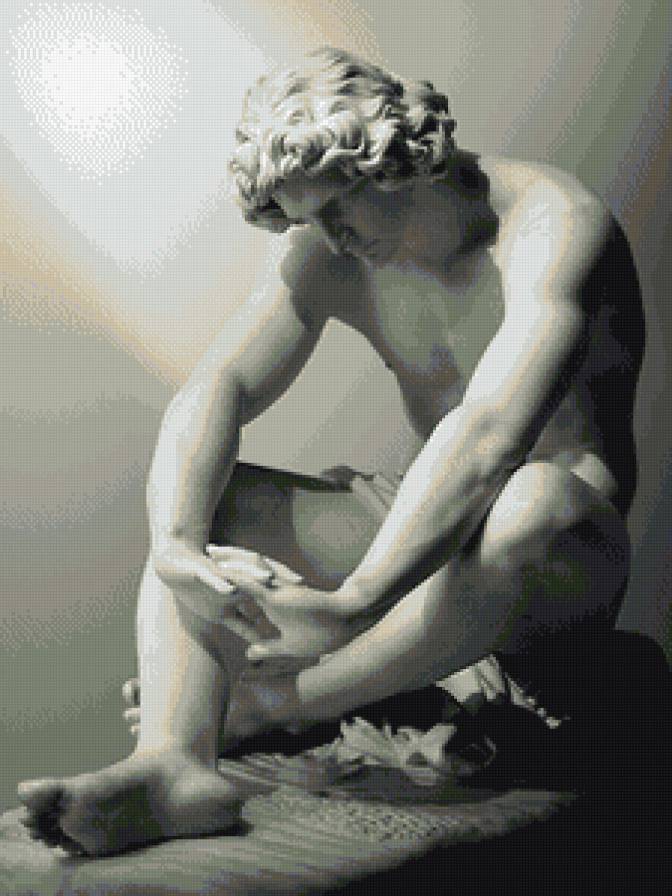 мужчина - монохром, люди - предпросмотр