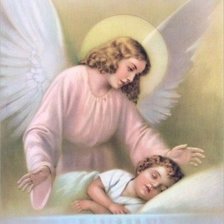 Схема вышивки «ангел»