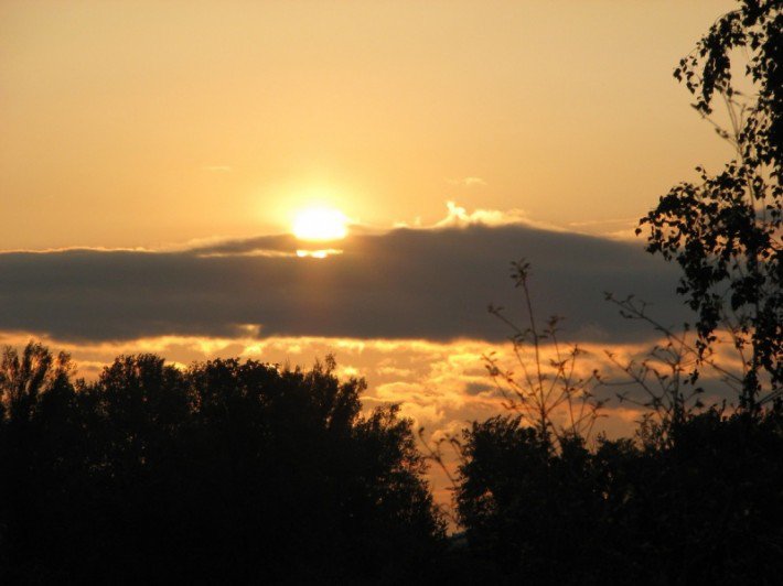 рассвет - природа, пейзаж - оригинал