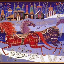 Схема вышивки «лошадки»