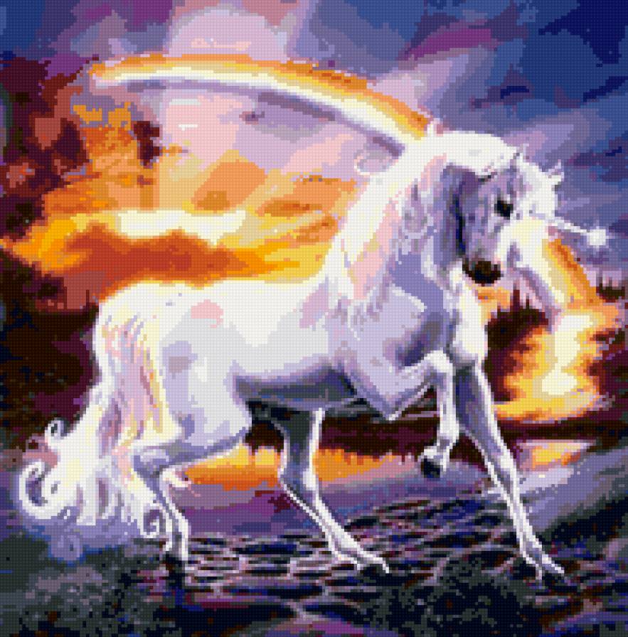 Единорог - единорог, сказка - предпросмотр