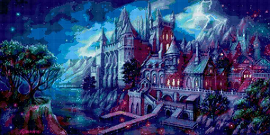 Замок - природа, замок - предпросмотр