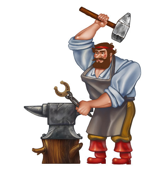 кузнец - оригинал