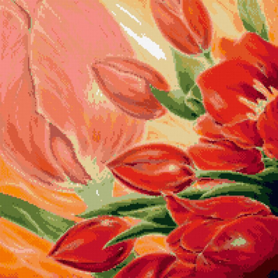 Тюльпаны - букет, пюльпаны, цветы - предпросмотр