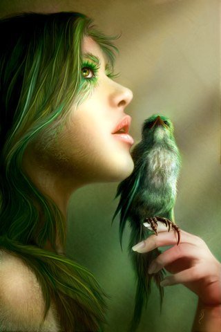 птичка - оригинал