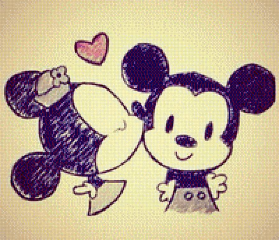 микки и минни маус - предпросмотр