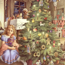 Схема вышивки «Рождество»