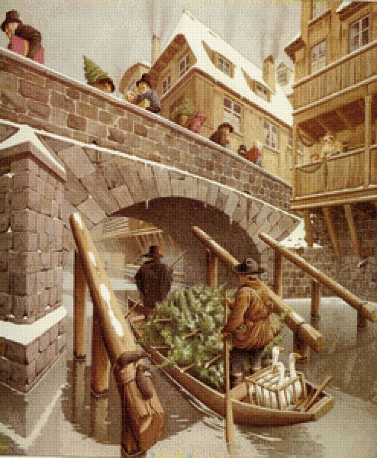 Подготовка к Рождеству. - предпросмотр