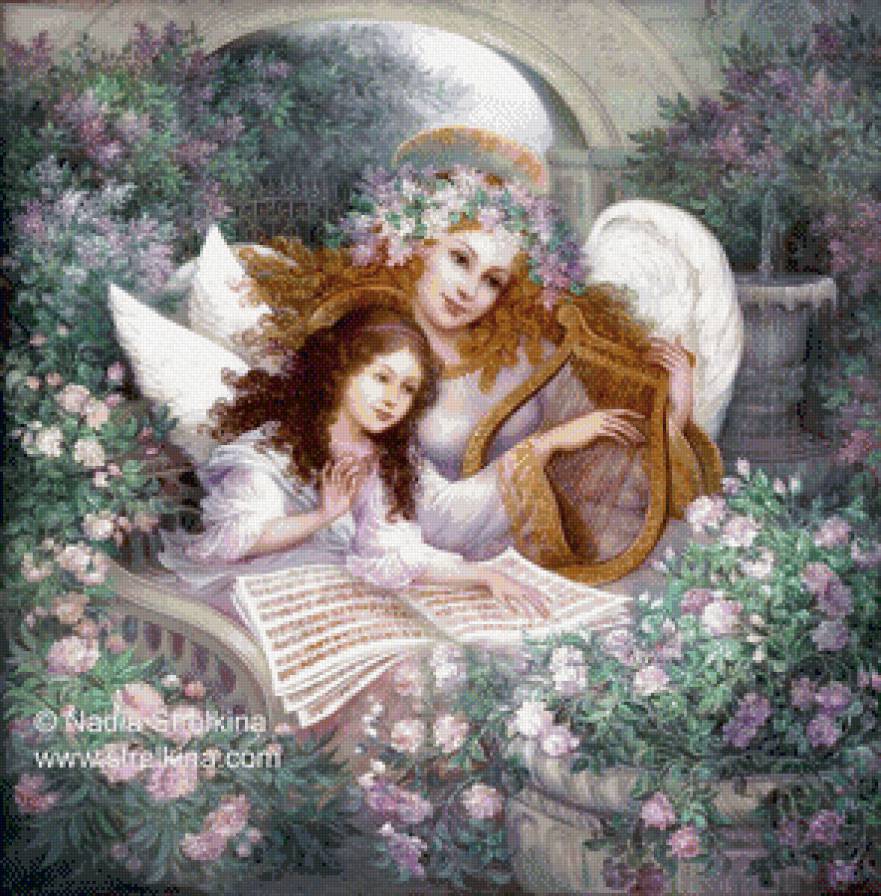 картина - девушка, красота, фентези - предпросмотр