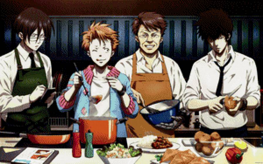 Готовка Бюрошников - психопасспорт, аниме - предпросмотр