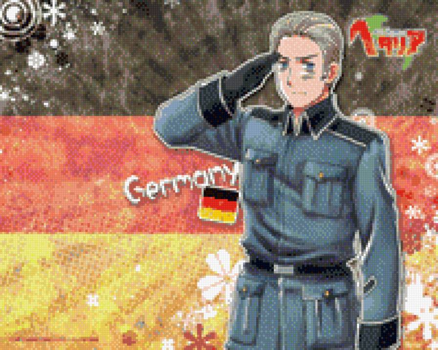 Германия - хеталия, аниме - предпросмотр