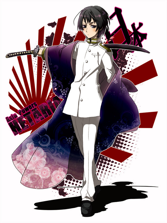 Япония - хеталия, аниме - оригинал