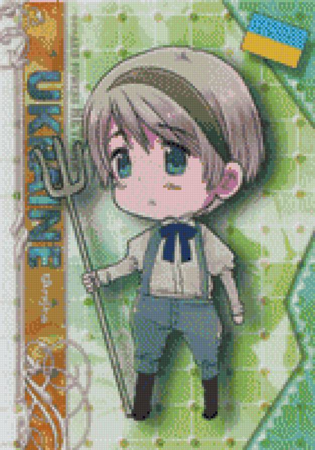 Украина - хеталия, аниме - предпросмотр