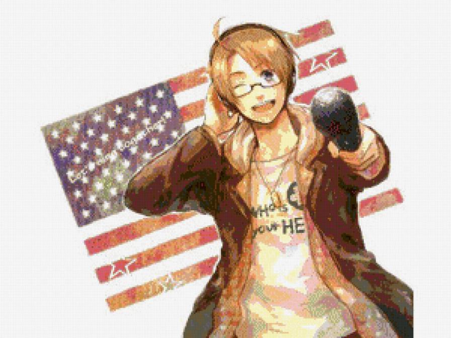 Америка - аниме, хеталия - предпросмотр