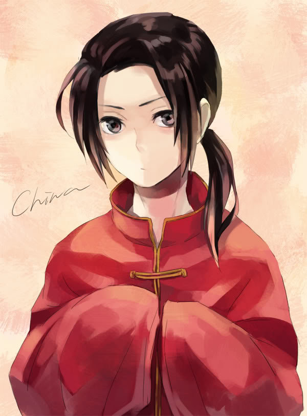Китай - аниме, хеталия - оригинал