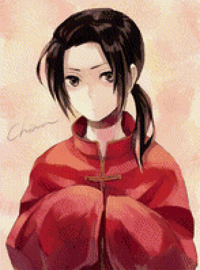 Китай - аниме, хеталия - предпросмотр