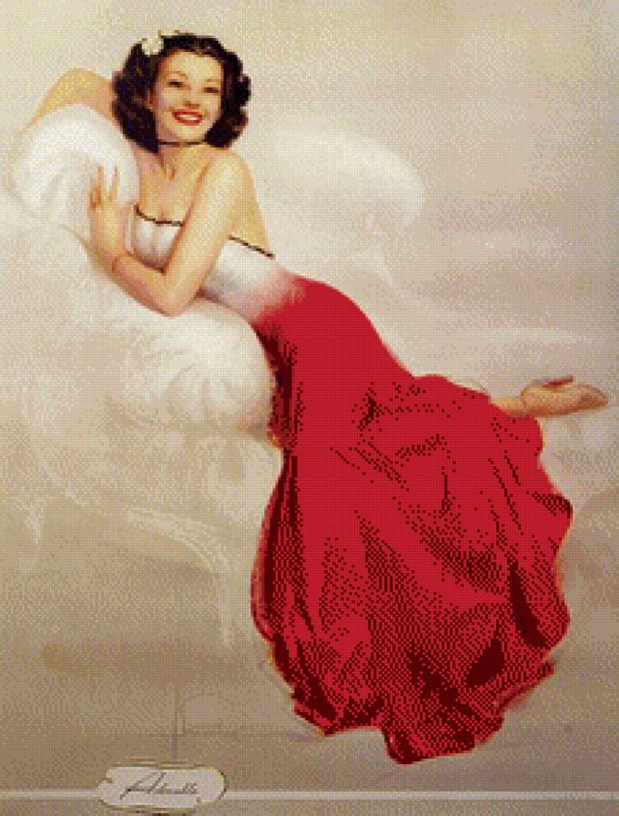 серия ,,женщины" - женщина - предпросмотр