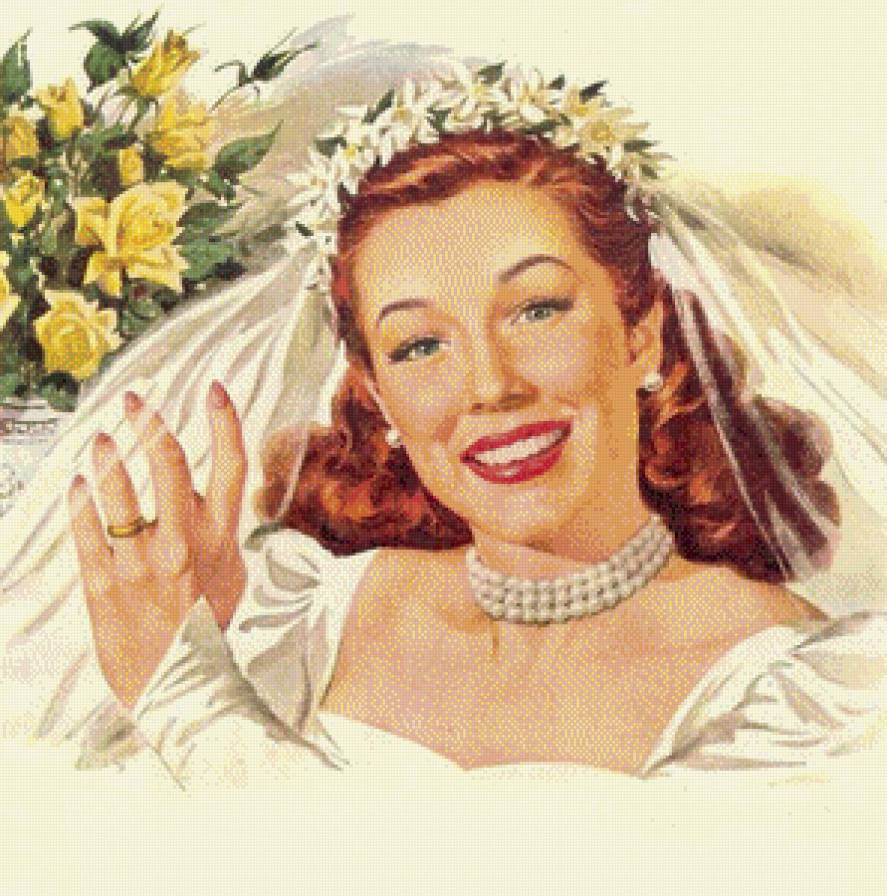 серия ,,женщины" - женщина.нивеста - предпросмотр