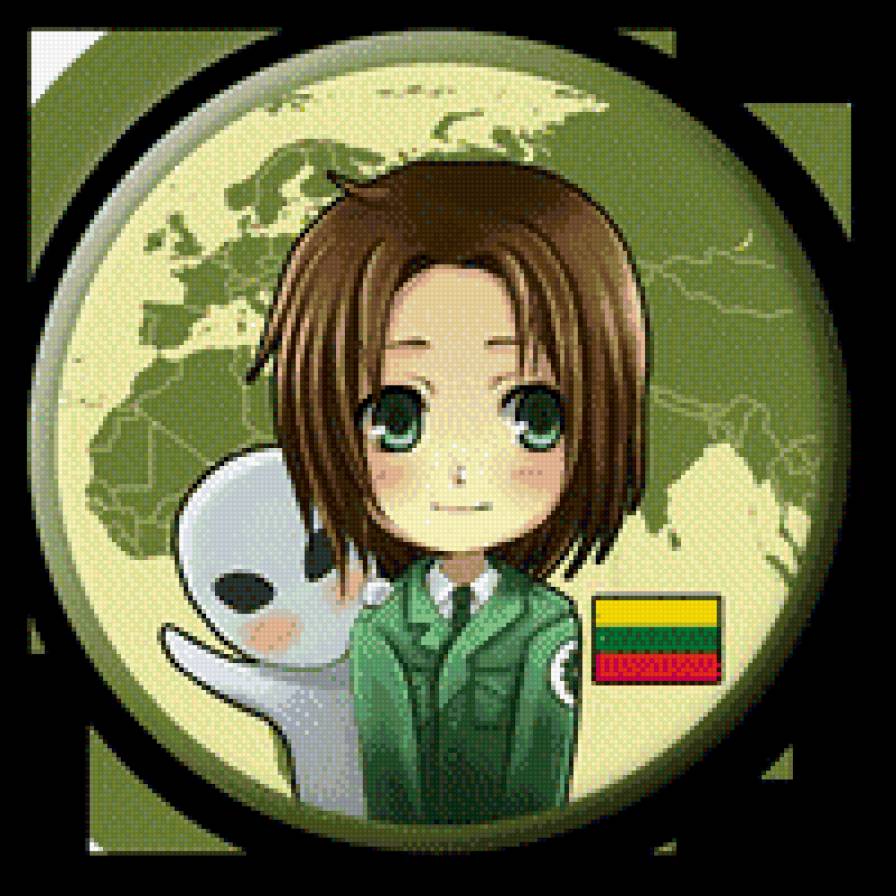 Литва - аниме, хеталия - предпросмотр