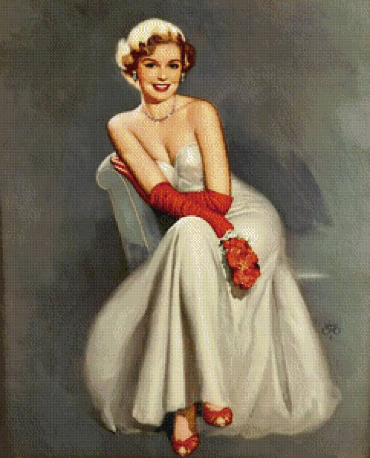 серия ,,женщины" - женщина - предпросмотр