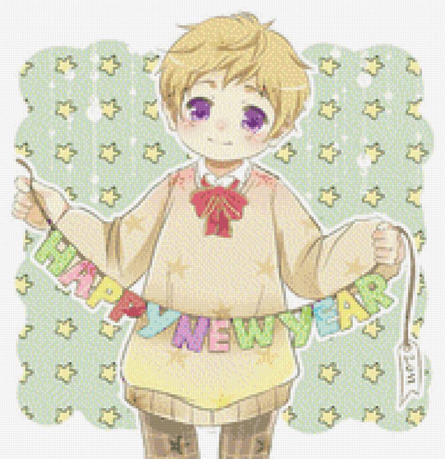 Латвия - аниме, хеталия - предпросмотр