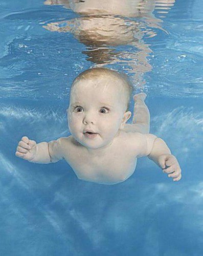 малыш плавец - оригинал