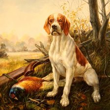 Схема вышивки «добыча»