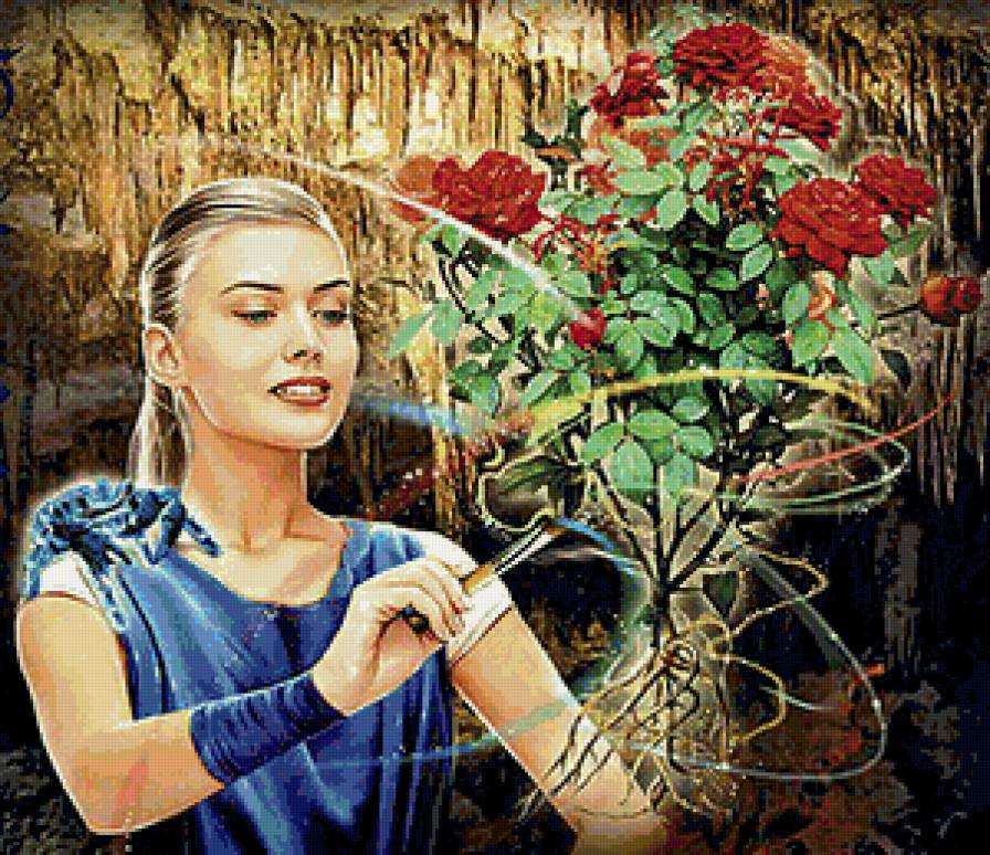 Фея цветов - девушка, фея - предпросмотр