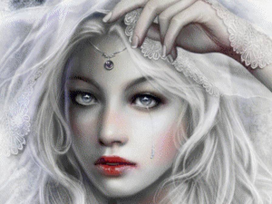 Ледяной взгляд - взгляд, красота, женщина, девушка - предпросмотр