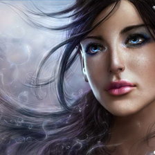 Схема вышивки «Прекрасный взгляд»