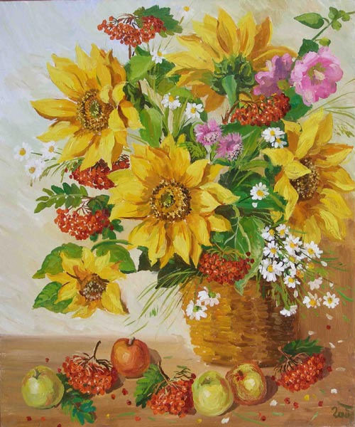 букет осени - букет, цветы - оригинал