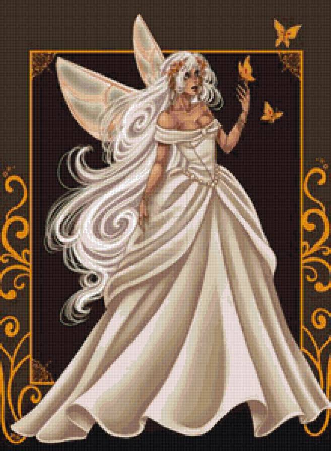 фея бабочек - фэнтези, девушка - предпросмотр