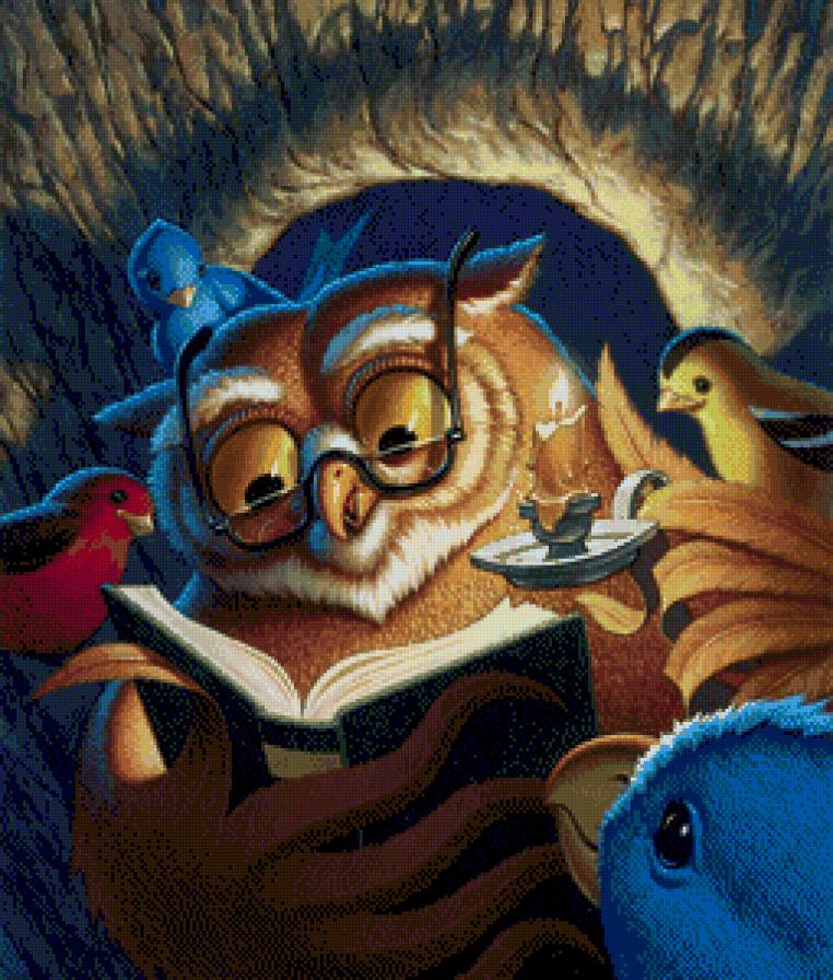 сказка на ночь - открытки, мультяшки, детское - предпросмотр