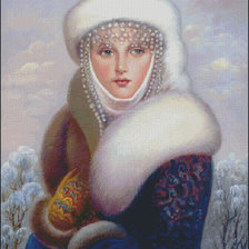 Схема вышивки «серия ,,женщины"»