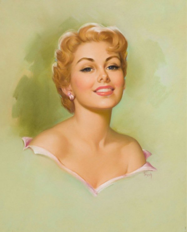 серия ,,женщины" - женщина - оригинал