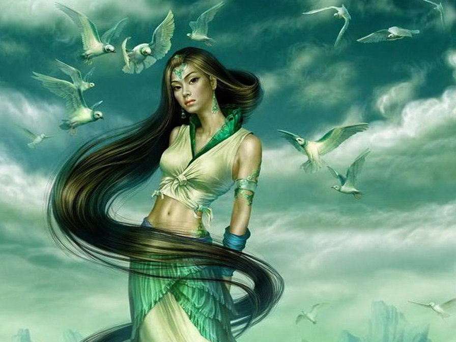 №762301 - девушка фэнтези - оригинал