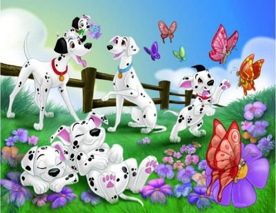 101 долматинец - собака, детская, детям, мультик, дисней, собаки, долматинцы, животные - оригинал