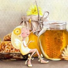 Оригинал схемы вышивки «мёд» (№762618)