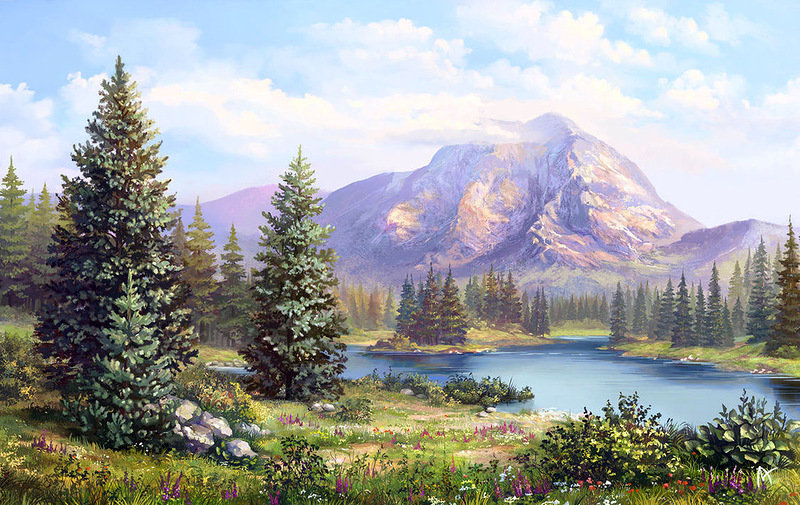 пейзаж - пейзаж, природа - оригинал