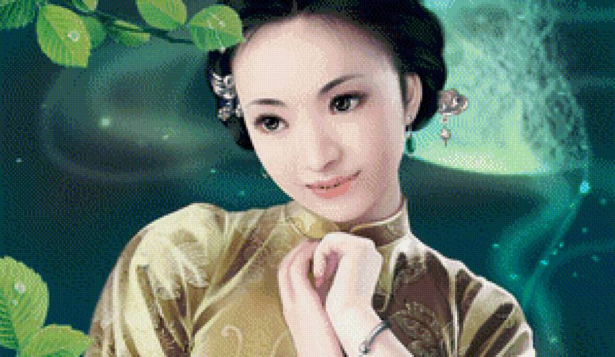 японка - фэнтези, японка, девушка - предпросмотр