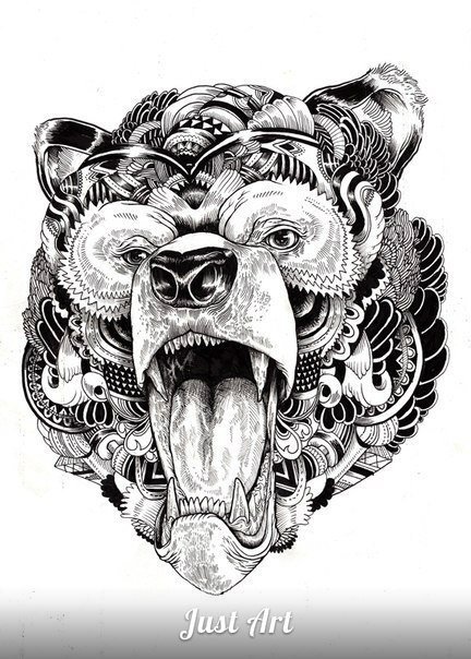 Медведь - медведь - оригинал