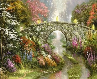 Волшебный сад - пейзаж, природа - оригинал