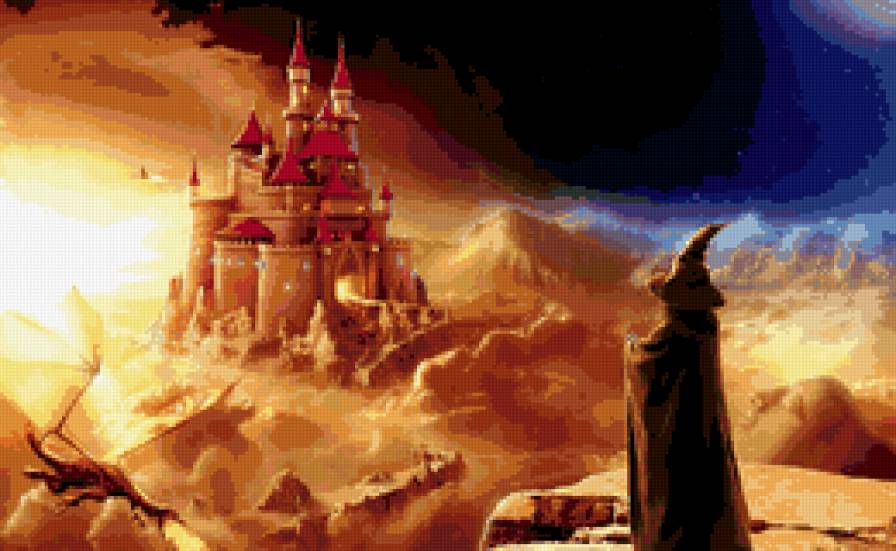 Сказочник - замок, сказка - предпросмотр