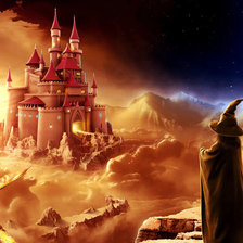 Схема вышивки «Сказочник»